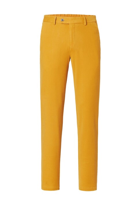 Hiltl Trento Twill Cotton Stretch Pants Yellow