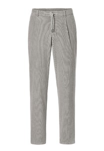 Hiltl Turin 2 Soft Touch Drawstring Velvet Corduroy Corduroy Broek Grijs