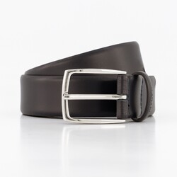 Hiltl Uni Leather Belt Dark Evening Blue