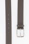 Hiltl Uni Leather Riem Grijs