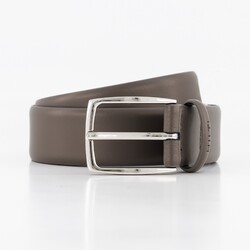 Hiltl Uni Leather Riem Grijs