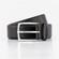 Hiltl Uni Leather Riem Zwart
