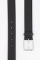 Hiltl Uni Leather Riem Zwart