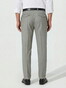 Hiltl Varmac-U B-Dynamic Super 110's Virgin Wool Subtle Faux-Uni Broek Licht Grijs
