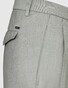 Hiltl Varmac-U B-Dynamic Super 110's Virgin Wool Subtle Faux-Uni Broek Licht Grijs