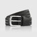 Hiltl Woven Leather Riem Zwart