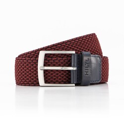 Hiltl Woven Look Belt Riem Bordeaux
