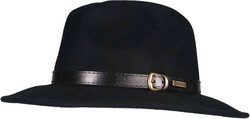 Horka Wolvilthoed Oprolbaar Waterproof Hoed Black