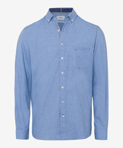 Brax Dries Blauw Melange