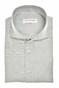 John Miller Allover Fine Pattern Cotton Non-Iron Overhemd Midden Groen