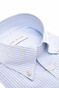 John Miller Button-Down Cotton Non-Iron Allover Stripe Overhemd Licht Blauw