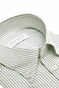 John Miller Button-Down Cotton Non-Iron Allover Stripe Overhemd Midden Groen