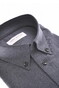 John Miller Button Down Faux-Uni Fine Flanel Overhemd Donker Blauw