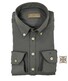 John Miller Button Down Slim Casual Hyperstretch Polo Midden Grijs