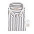John Miller Button-Down Stripe Cotton Flanel Overhemd Donker Blauw