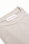 John Miller Casual Crew Neck Solid Color Hyperstretch T-Shirt Licht Grijs
