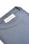 John Miller Casual Crew Neck Solid Color Hyperstretch T-Shirt Mid Blue