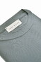 John Miller Casual Crew Neck Solid Color Hyperstretch T-Shirt Midden Grijs