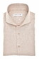 John Miller Chambray Effect Subtle Mélange Look Airy Fabric Blend Overhemd Sandy