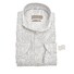 John Miller Disk Dot Cutaway Slim Fit Overhemd Licht Bruin