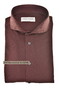 John Miller Extra Long Sleeve Hyperstretch Cutaway Collar Overhemd Donker Rood