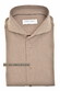 John Miller Extra Long Sleeve Hyperstretch Cutaway Collar Overhemd Midden Bruin