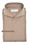 John Miller Extra Long Sleeve Hyperstretch Cutaway Collar Overhemd Midden Bruin