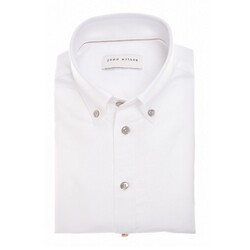 John Miller Faux-Uni Oxford Button-Down Shirt White
