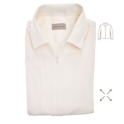 John Miller Hyperstretch Overshirt Antiekwit