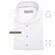 John Miller Hyperstretch Performance Button Polo Wit