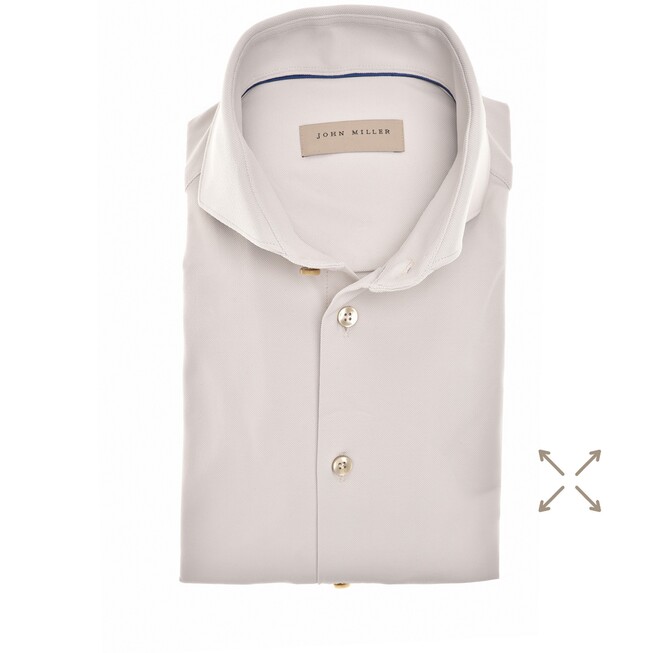 John Miller Hyperstretch Performance Shirt Light Grey