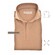 John Miller Hyperstretch Performance Zipper Poloshirt Mid Brown