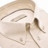 John Miller Hyperstretch Slim-Fit Short Sleeve Overhemd Licht Bruin