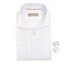 John Miller Large Check Cotton Non-Iron Overhemd Wit-Beige