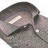 John Miller Loose Fit Cutaway Collar Linnen Cotton Blend Polo Donker Bruin