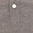 John Miller Loose Fit Cutaway Collar Linnen Cotton Blend Polo Donker Bruin