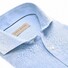 John Miller Loose Fit Cutaway Collar Linnen Cotton Blend Polo Licht Blauw