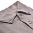 John Miller Merino Button-Down Polo Trui Midden Bruin