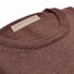 John Miller Merino R-Neck Trui Donker Rood