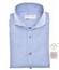 John Miller Natural Comfort Knitted Organic Cotton Shirt Shirt Light Blue