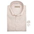 John Miller Non-Iron Cotton Pinstripe Overhemd Licht Bruin