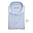 John Miller Organic Fabric Blend Uni Color Overhemd Licht Blauw