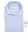 John Miller Organic Houndstooth Shirt Overhemd Licht Blauw