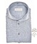 John Miller Organic Houndstooth Shirt Overhemd Midden Blauw