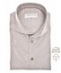 John Miller Organic Houndstooth Shirt Overhemd Midden Bruin
