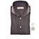 John Miller Plain Color Cotton Tricot Overhemd Donker Bruin