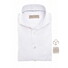 John Miller Plain Color Cotton Tricot Overhemd Wit