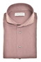 John Miller Plain Color Hyperstretch Cutaway Collar Overhemd Donker Roze