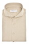John Miller Plain Color Hyperstretch Cutaway Collar Overhemd Zand