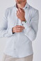 John Miller Plain Color Hyperstretch Cutaway Collar Shirt Light Blue